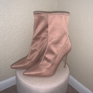 Blush TopShop booties/ boots